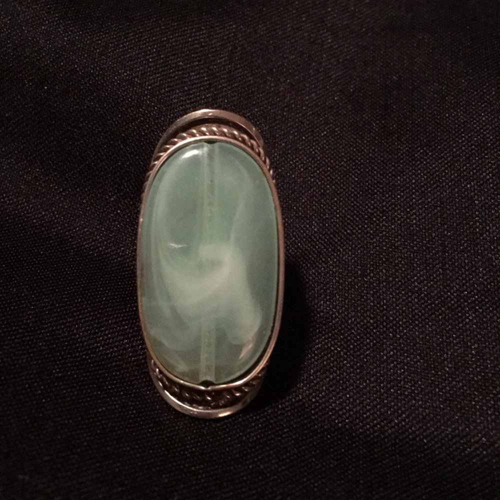 Nwot Adjustable Turquoise Ring - image 1